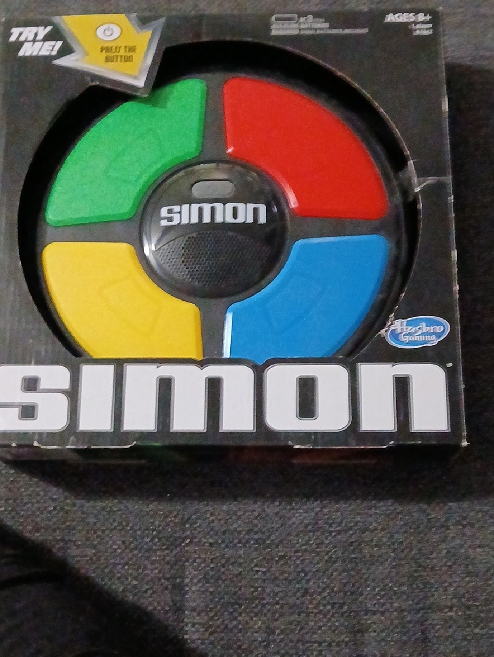 Hasbro Simon Memory Game - Red, Green, Blue, Yellow